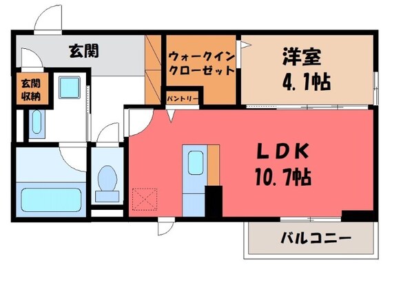 おもちゃのまち駅 徒歩15分 3階の物件間取画像